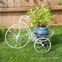 Hot Sale Metal Art Bicycle Flower Pot Holder